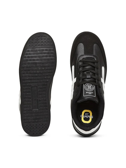 ROAR Black Men's Sneakers